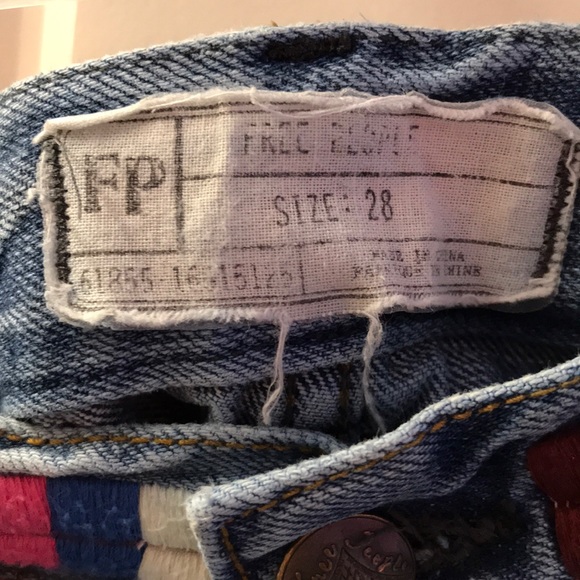 Free People Jean Shorts - Picture 3 of 3